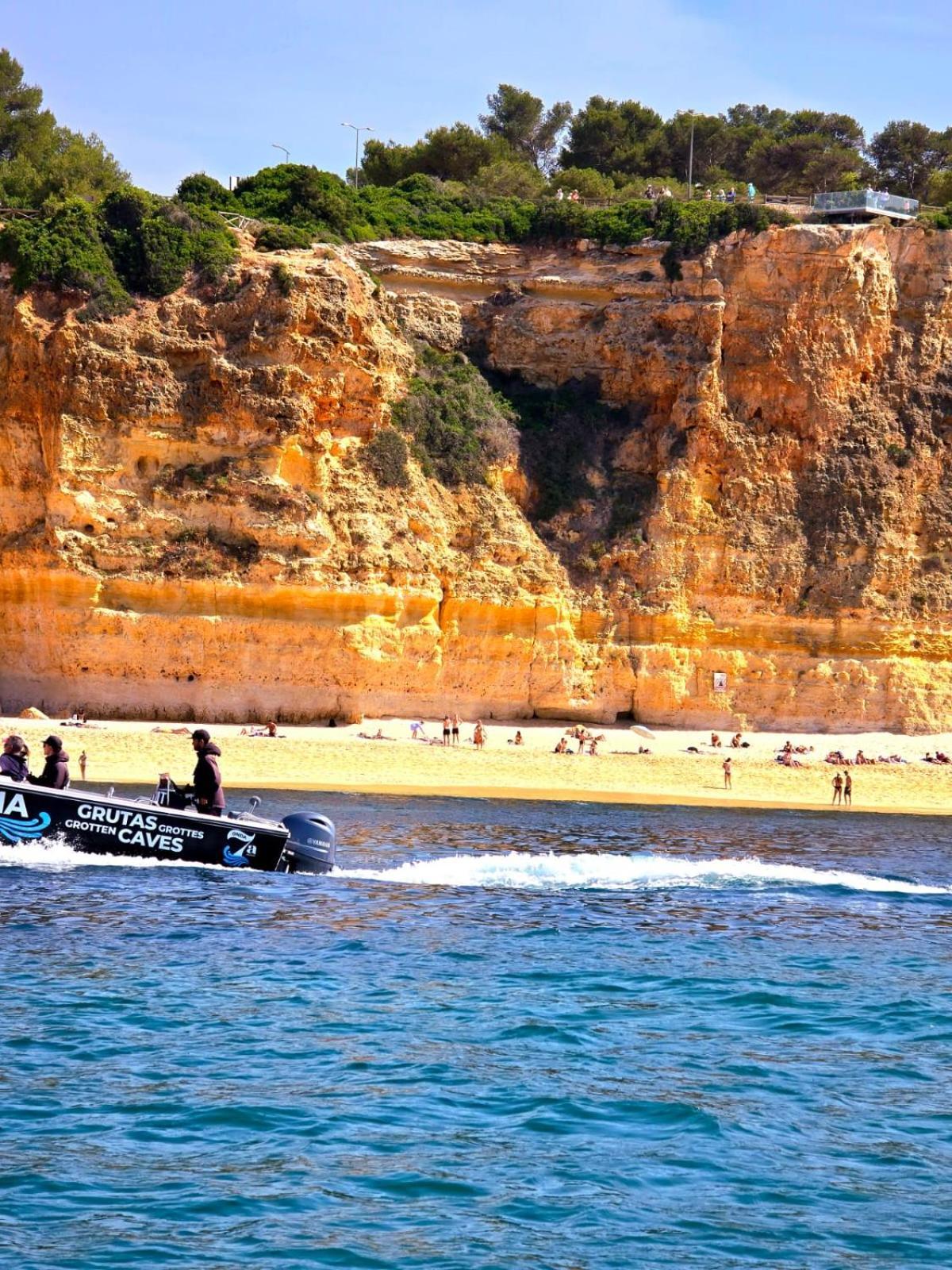 White T1 - Ocean View Appartement Albufeira Buitenkant foto