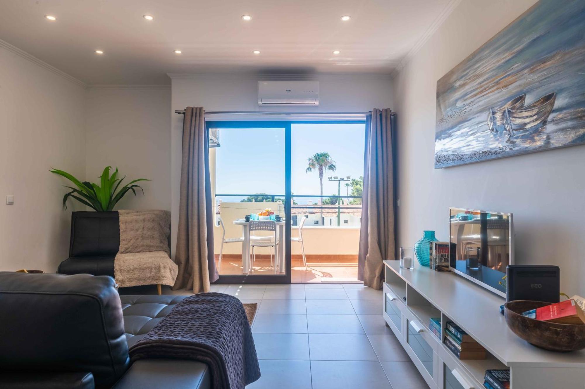 White T1 - Ocean View Appartement Albufeira Buitenkant foto