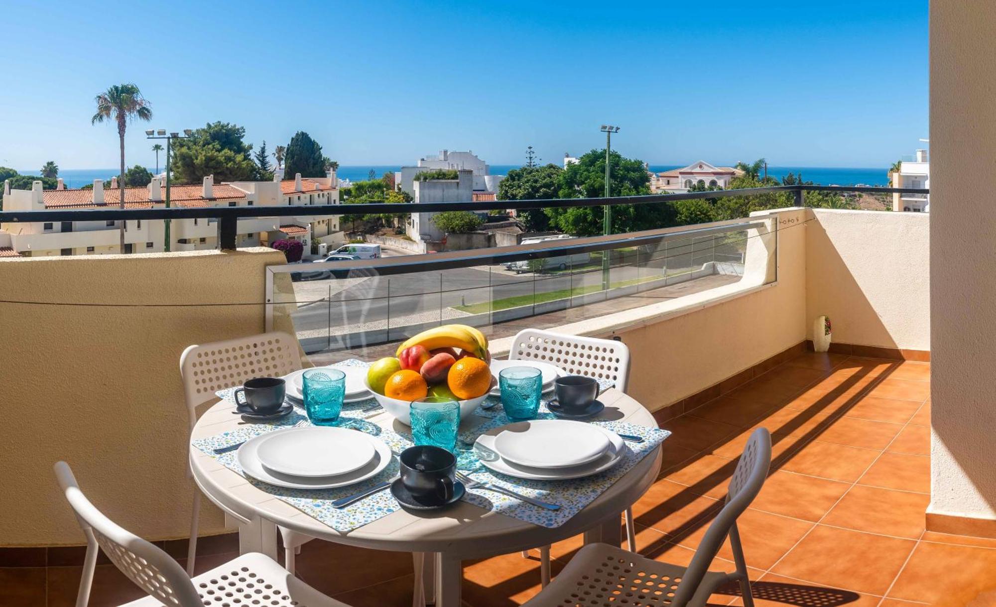 White T1 - Ocean View Appartement Albufeira Buitenkant foto