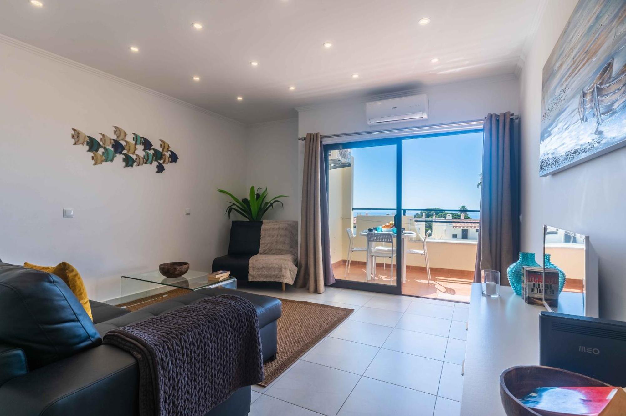 White T1 - Ocean View Appartement Albufeira Buitenkant foto